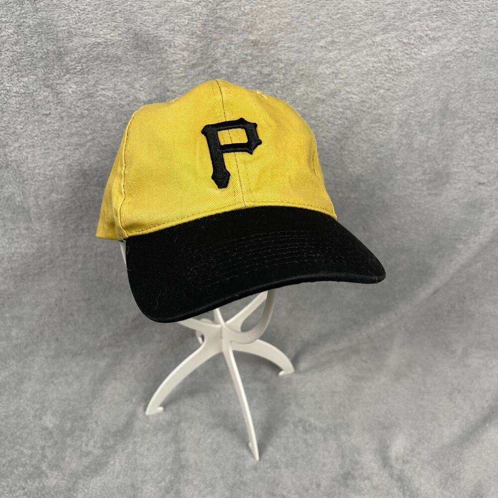 Pittsburgh Pirates Hat Adjustable Strap Back One Size BWM Global Baseball Cap
